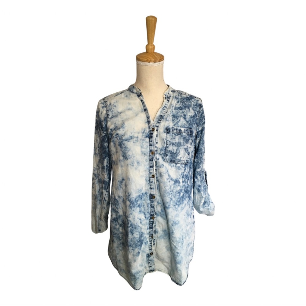 Jean Acid wash Top